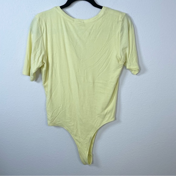 ATM Yellow Short Sleeve Bodysuit - Picture 4 of 8